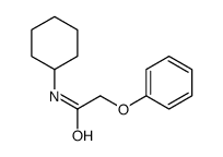 N-Cyclohexyl-2-phenoxyacetamide结构式