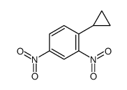 1-cyclopropyl-2,4-dinitrobenzene结构式