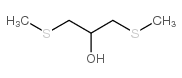 1,3-二甲硫基-2-丙醇结构式
