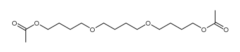 1,4-Bis-(4-acetoxy-butyloxy)-butan结构式