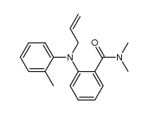 2-(allyl(o-tolyl)amino)-N,N-dimethylbenzamide Structure