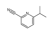 2-Pyridinecarbonitrile,6-(1-methylethyl)-(9CI) Structure