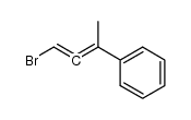 1-bromo-3-phenyl-1,2-butadiene结构式