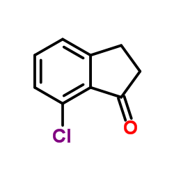 7-氯-1-茚酮结构式