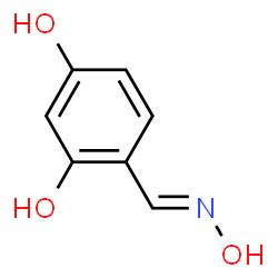 Benzaldehyde, 2,4-dihydroxy-, oxime, [C(E)]- (9CI)结构式