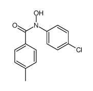 N-(4-chlorophenyl)-N-hydroxy-4-methylbenzamide结构式