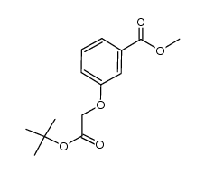 Methyl 3-(2-(tert-butoxy)-2-oxoethoxy)benzoate Structure