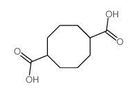 cyclooctane-1,5-dicarboxylic acid Structure