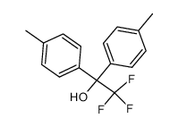 2,2,2-trifluoro-1,1-di-p-tolyl-ethanol结构式