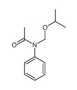 N-phenyl-N-(propan-2-yloxymethyl)acetamide Structure