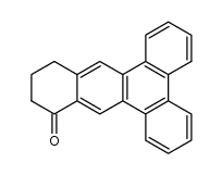 10-oxo-10,11,12,13-tetrahydrodibenz[a,c]anthracene结构式