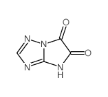 1,4,6,8-tetrazabicyclo[3.3.0]octa-4,6-diene-2,3-dione结构式