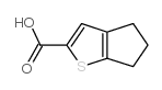 5,6-dihydro-4H-cyclopenta[b]thiophene-2- carboxylic acid structure