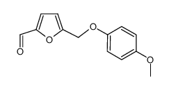 5-(4-methoxy-phenoxymethyl)-furan-2-carbaldehyde结构式