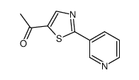 1-[2-(3-pyridyl)thiazol-5-yl]ethanone结构式