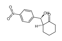 (2S)-2-[(S)-hydroxy(4-nitrophenyl)methyl]cyclohexanone Structure