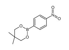 4-Nitrophenylboronic acid neopentylglycol ester Structure