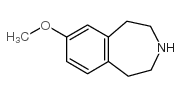 2,3,4,5-TETRAHYDRO-7-METHOXY-1H-BENZO[D]AZEPINE Structure