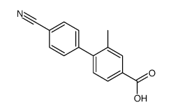 4-(4-cyanophenyl)-3-methylbenzoic acid结构式