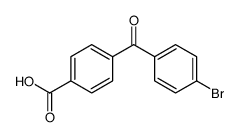 4-(4'-bromobenzoyl)benzoic acid Structure