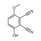 3-hydroxy-6-methoxybenzene-1,2-dicarbonitrile结构式