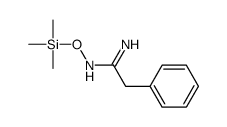 2-phenyl-N'-trimethylsilyloxyethanimidamide Structure