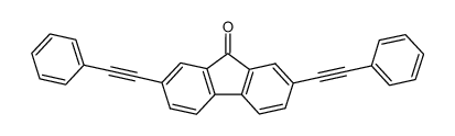 2,7-bis(phenylethynyl)-9H-fluoren-9-one Structure