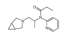 N-[1-(3-azabicyclo[3.1.0]hexan-3-yl)propan-2-yl]-N-pyridin-2-ylpropanamide结构式