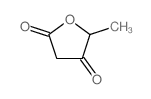 2,4(3H,5H)-Furandione,5-methyl- Structure