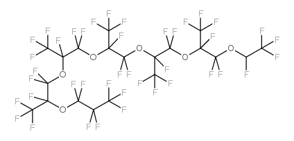 2H-全氟-5,8,11,14,17-五甲基-3,6,9,12,15,18-六氧杂廿一烷结构式