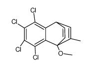 2-methyl-1-methoxy-5,6,7,8-tetra-1,4-ethenonaphthalene结构式