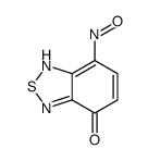 7-nitroso-1H-2,1,3-benzothiadiazol-4-one Structure
