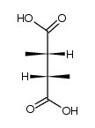 (+/-)-RR-2,3-dimethylbutanedioic acid Structure