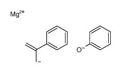 magnesium,prop-1-en-2-ylbenzene,phenoxide结构式