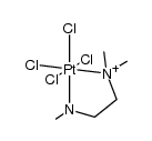platinum(IV)Cl4(trimen)结构式
