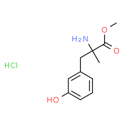 DL-ALPHA-METHYL-M-TYROSINE HYDROCHLORIDE Structure