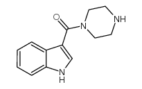 (1H-INDOL-3-YL)(PIPERAZIN-1-YL) METHANONE structure