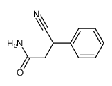 3-cyano-3-phenylpropionamide Structure