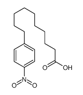 10-(4-nitrophenyl)decanoic acid结构式