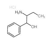 Phenylbutanolamine hydrochloride structure