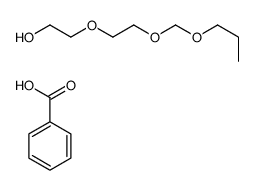 benzoic acid,2-[2-(propoxymethoxy)ethoxy]ethanol Structure