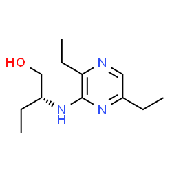 1-Butanol,2-[(3,6-diethylpyrazinyl)amino]-,(2R)-(9CI) picture