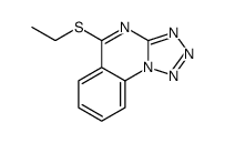 5-ethylsulfanyltetrazolo[1,5-a]quinazoline结构式