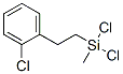 [2-(Chlorophenyl)ethyl](methyl)dichlorosilane结构式