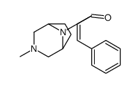 3-Methyl-8-(3-phenylacryloyl)-3,8-diazabicyclo[3.2.1]octane结构式