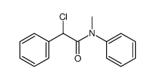 2-chloro-N-methyl-N,2-diphenylacetamide Structure