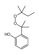 2-[2-(2-methylbutan-2-ylperoxy)propan-2-yl]phenol结构式