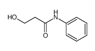 N-phenyl hydroxy-3 propanamide结构式