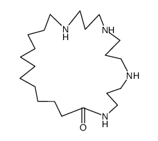 13,17,21-Triaza-24-aminotetracosanoic acid lactam结构式