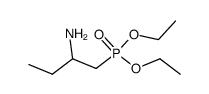 diethyl 1-aminobutanephosphonate结构式